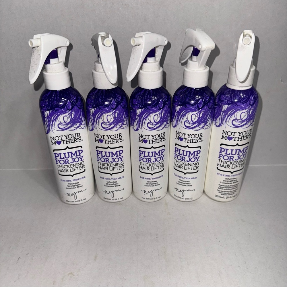Lot Of 5 Not Your Mothers Plump For Joy Thickening Hair Lifter